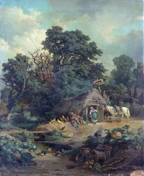 Paysage paysan